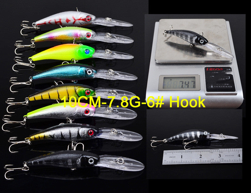 22PC Minoruya Bait Set 3 Types 22 Colors E-commerce Fishing Tackle Bait