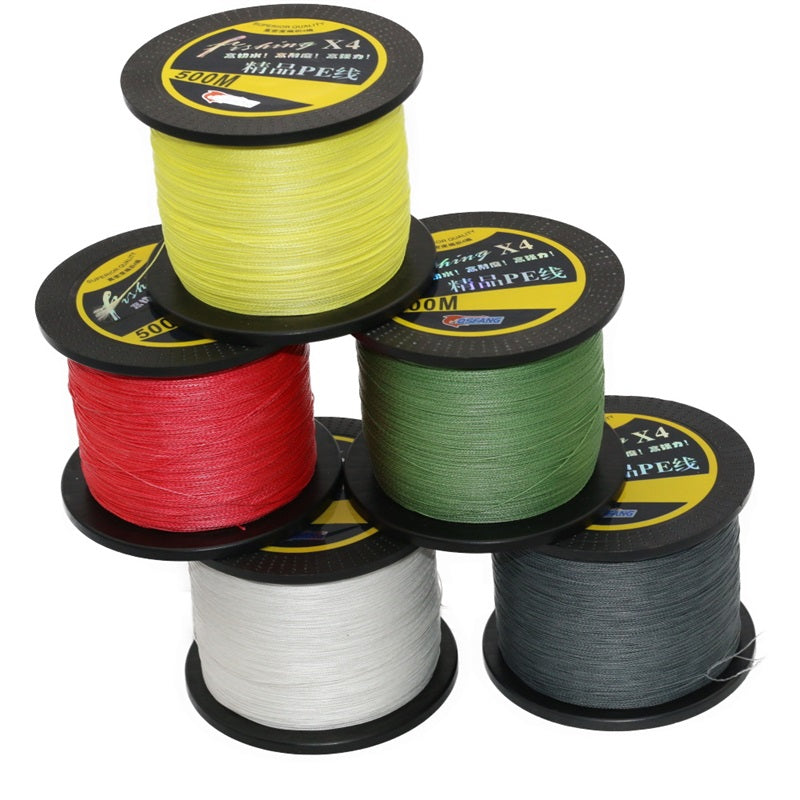 High-Strength Bulletproof Fiber Fishing Line 500M