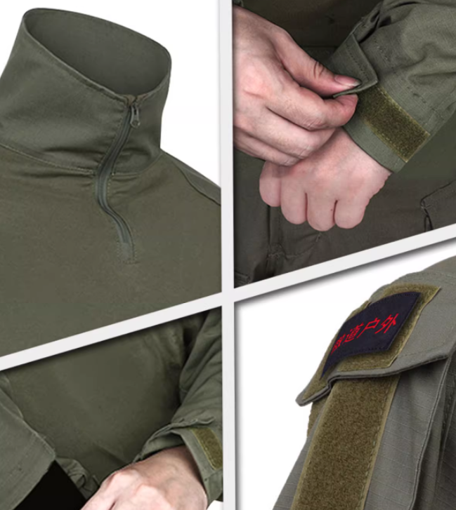 Combat Uniform With Long Sleeves Comfortable Durable And Quick-drying Special Operations Suit
