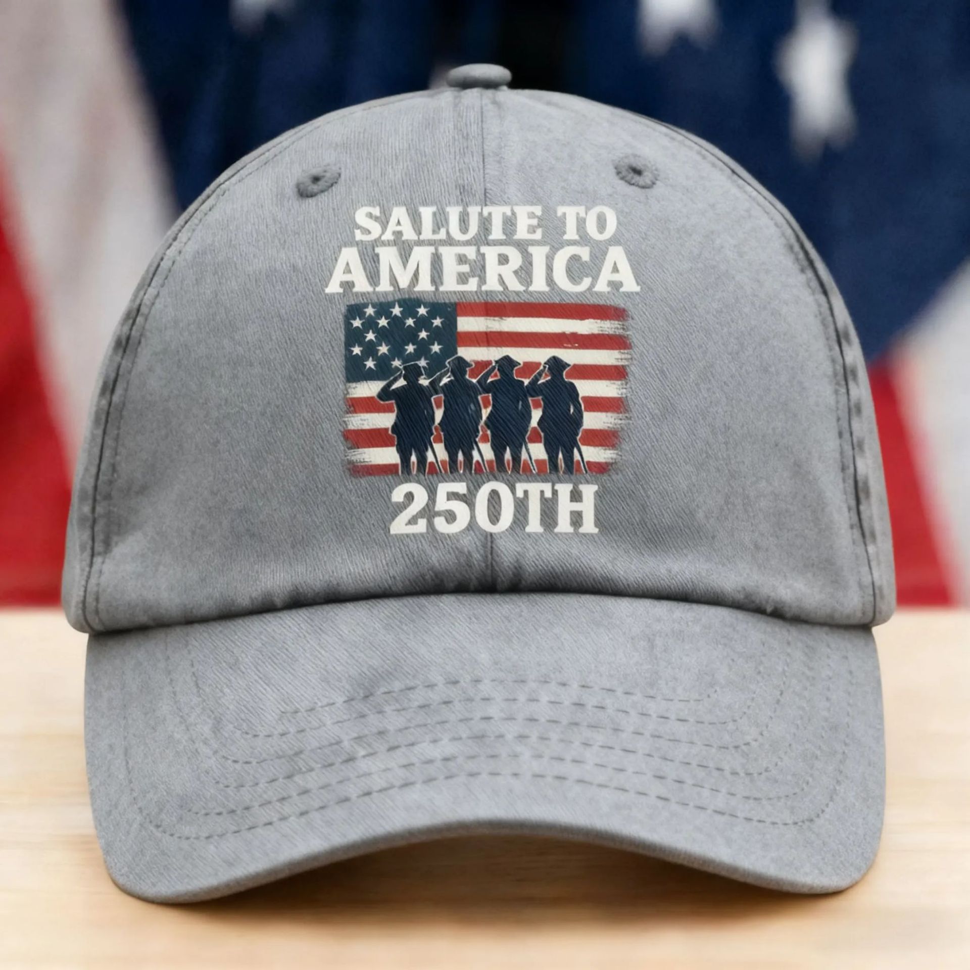 Washed Distressed Sun-Protective Baseball Cap