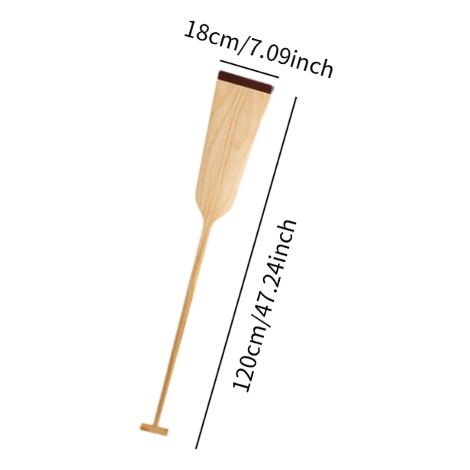 Canoe Paddle Ergonomic Supplies Boat Accessories Sports Beginner Premium Sturdy Dragon Boat Paddle Wood Boat Paddle Rowing Oars