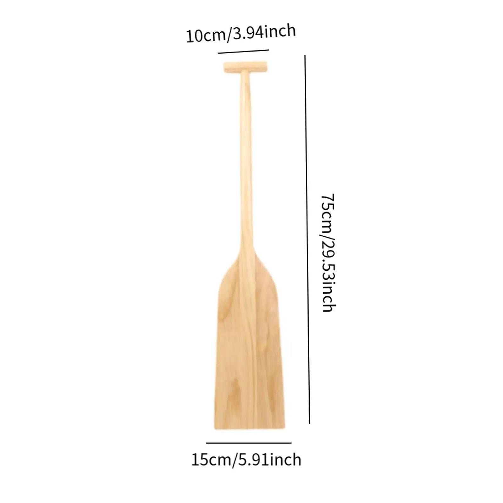 Canoe Paddle Ergonomic Supplies Boat Accessories Sports Beginner Premium Sturdy Dragon Boat Paddle Wood Boat Paddle Rowing Oars