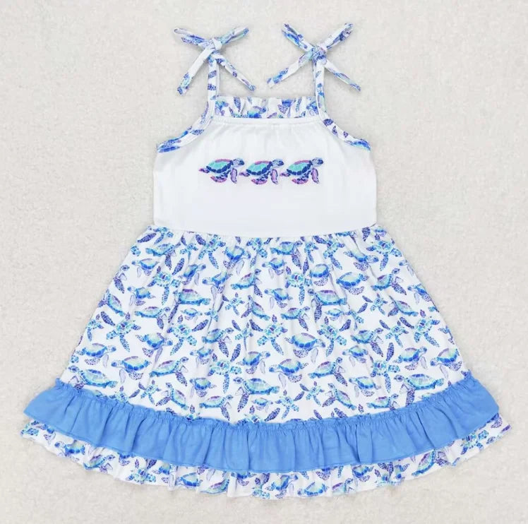 Boutique Baby Boys Trunks Sea Turtles Swim Trunk Swimsuits Kids Sibling Clothing Girls Boys Outfits Fashion Girls Swimsuits New