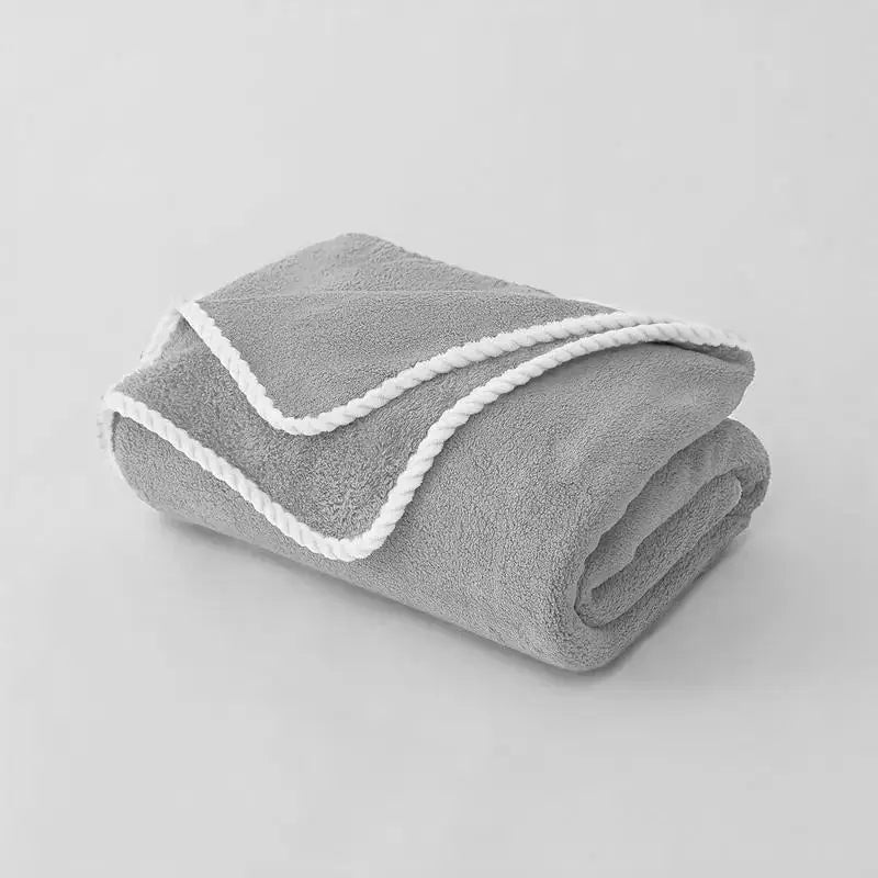 90*180cm Bath Towel - Extra Soft, Skin-Gentle & Super Absorbent, No Shedding, Multi-Color Available, Ideal for Home Baths