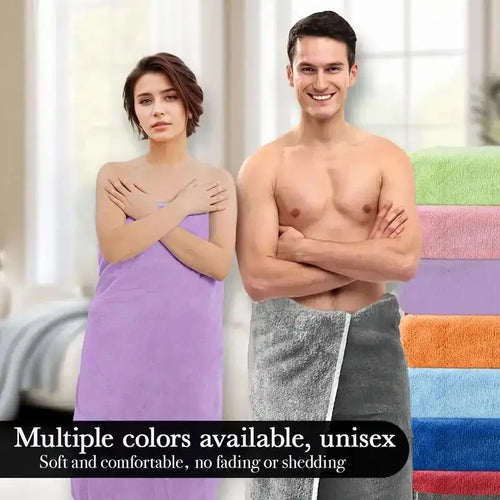 90*180cm Bath Towel - Extra Soft, Skin-Gentle & Super Absorbent, No Shedding, Multi-Color Available, Ideal for Home Baths