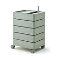 360 Rotary Storage Cabinet Cabinet Movable Multi-Layer Storage Cabinet Simple Modern Bedside Cabinet Living Room Furniture Night