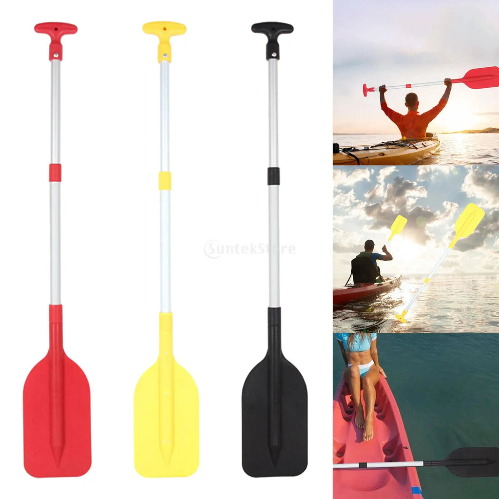 Stand Up Kayak Paddle Retractable 20.87inch to 42.52inch Boat Oars Boating Oar for River Tubing Kayaking Raft Water Sports Tool