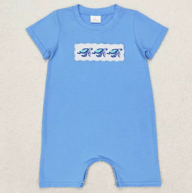 Boutique Baby Boys Trunks Sea Turtles Swim Trunk Swimsuits Kids Sibling Clothing Girls Boys Outfits Fashion Girls Swimsuits New