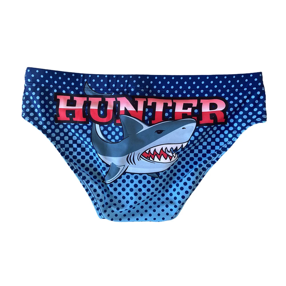 Summer New Mens Swim Briefs Pool Bathing Suit Quick Dry Breathable Swimwear Fashion Male Beach Sport Surfing Board Shorts