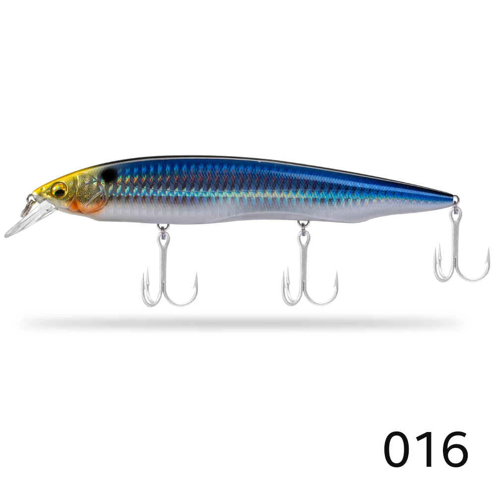 D1 Flat-sided Jerkbait 160mm 30g Floating Wobblers of Pike Sea Fishing Depth 0.8 - 1.2m Sinking Lure 32g 33g Good Baits DT5012