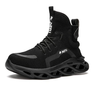 Men Winter Safety Boots Are Light and Comfortable Steel Toe Cap Anti-piercing Industrial Outdoor Work Shoes Foot Protection