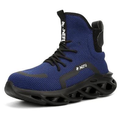 Men Winter Safety Boots Are Light and Comfortable Steel Toe Cap Anti-piercing Industrial Outdoor Work Shoes Foot Protection