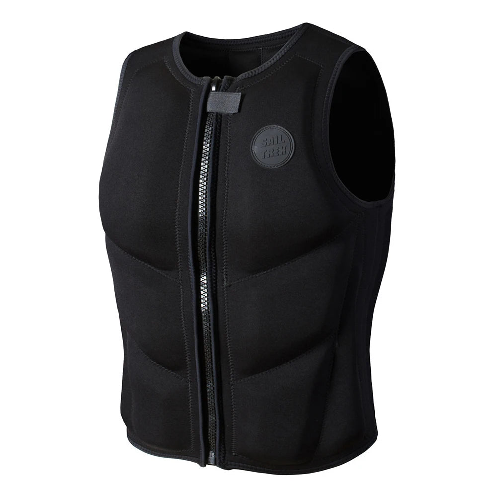 2023 Life Vest Professional Life Jacket Surfing Vest Motor Boat Vest Neoprene Super Elastic Buoyancy Protective Swimming Boating