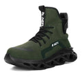 Men Winter Safety Boots Are Light and Comfortable Steel Toe Cap Anti-piercing Industrial Outdoor Work Shoes Foot Protection