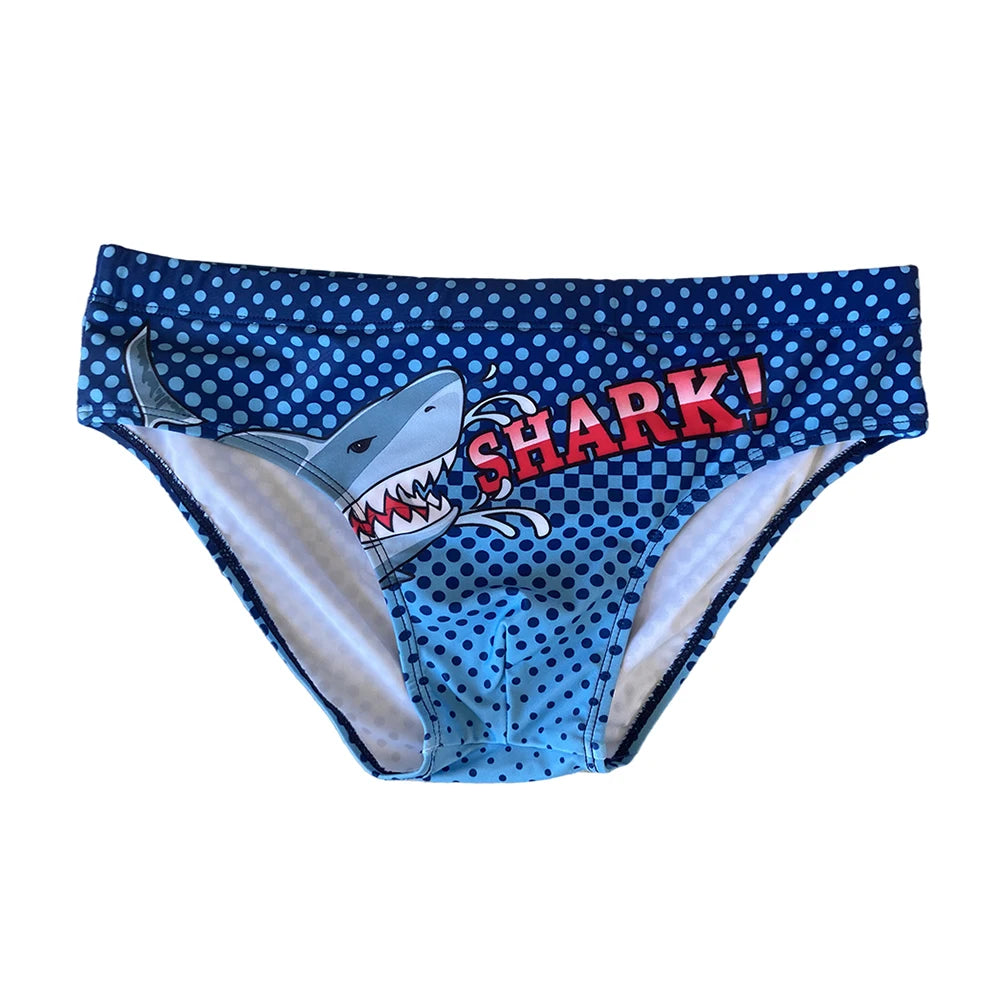 Summer New Mens Swim Briefs Pool Bathing Suit Quick Dry Breathable Swimwear Fashion Male Beach Sport Surfing Board Shorts