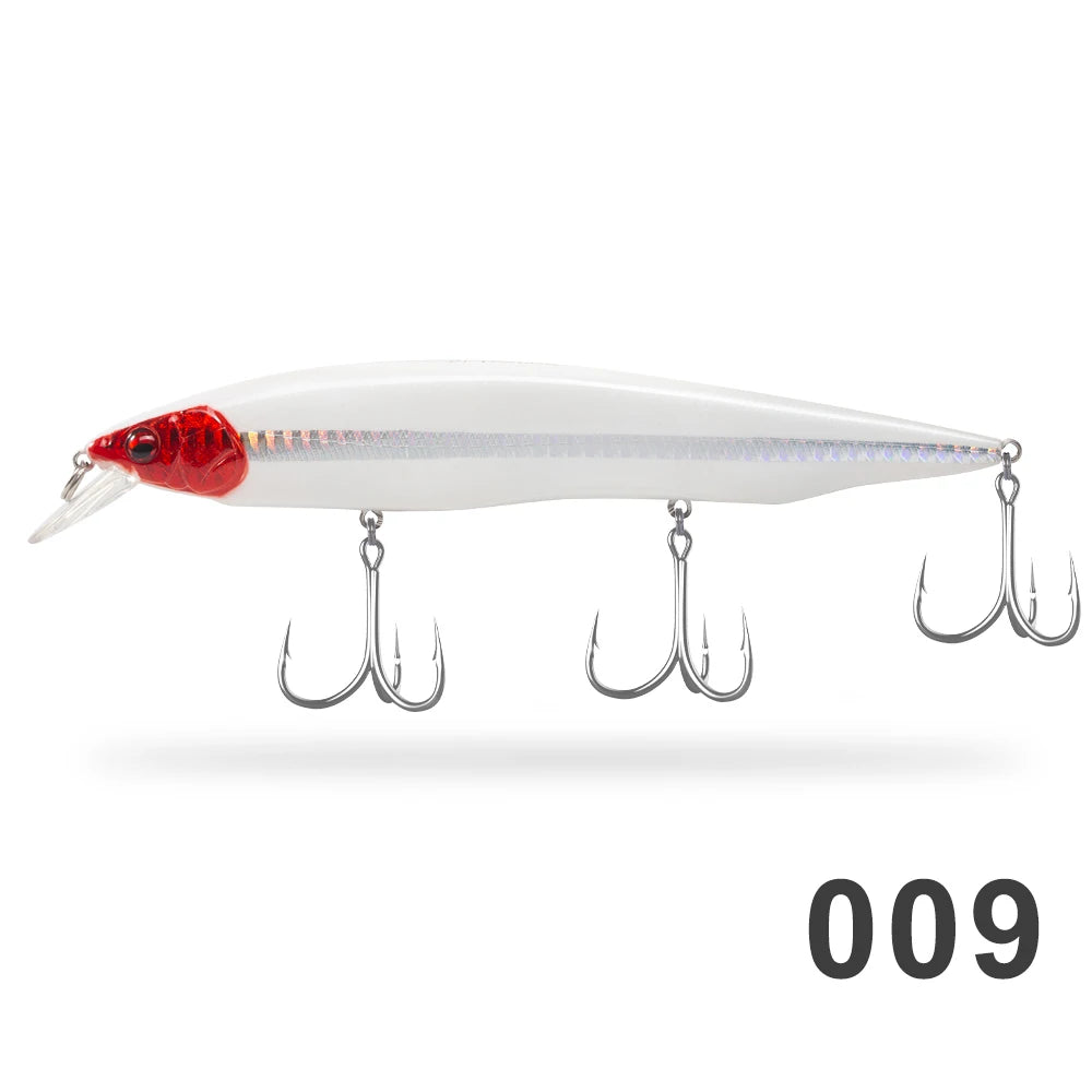 D1 Flat-sided Jerkbait 160mm 30g Floating Wobblers of Pike Sea Fishing Depth 0.8 - 1.2m Sinking Lure 32g 33g Good Baits DT5012