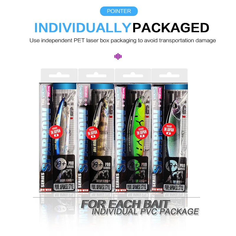 BEARKING Hot Sales Minnow 10cm 14.5g Fishing Lures Depth0.8-1.5m Hard Bait 30color For Choose Minnow Quality Professional Minnow