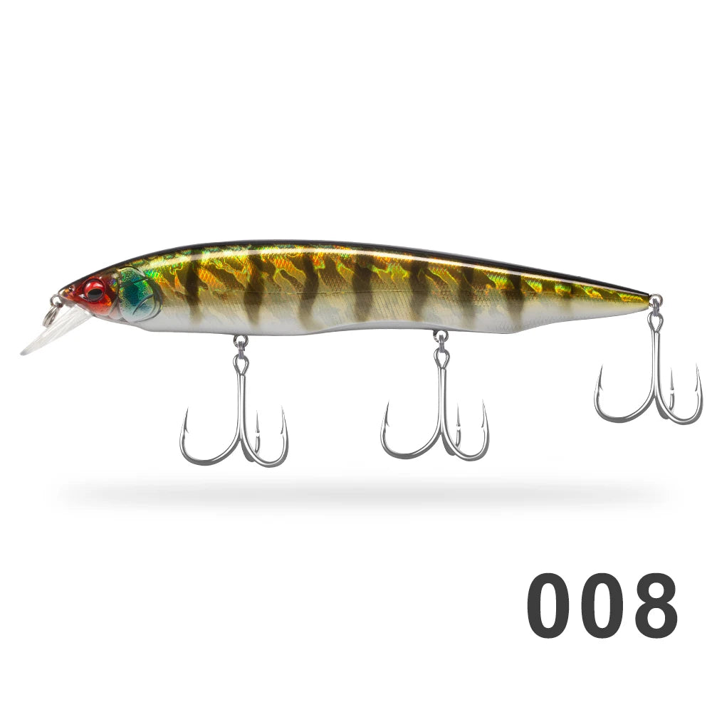 D1 Flat-sided Jerkbait 160mm 30g Floating Wobblers of Pike Sea Fishing Depth 0.8 - 1.2m Sinking Lure 32g 33g Good Baits DT5012