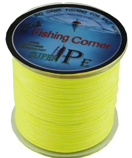 Braided fishing line 500m 4Strands Multi Color Super Strong Japan Multifilament PE braid line 10 20 30 40 60 80 100LB