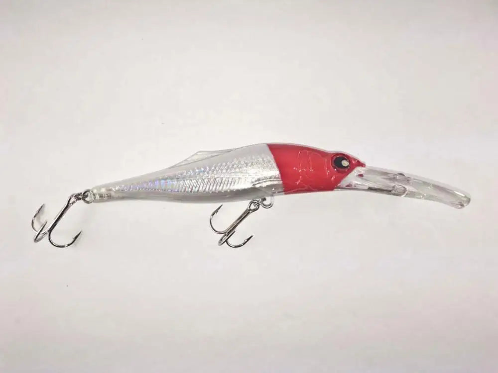 BassLegend Fishing Deep Crankbait Floating Minnow For Pike Jerkbait Trolling Lure 40g/140mm Depth 3.5-8m