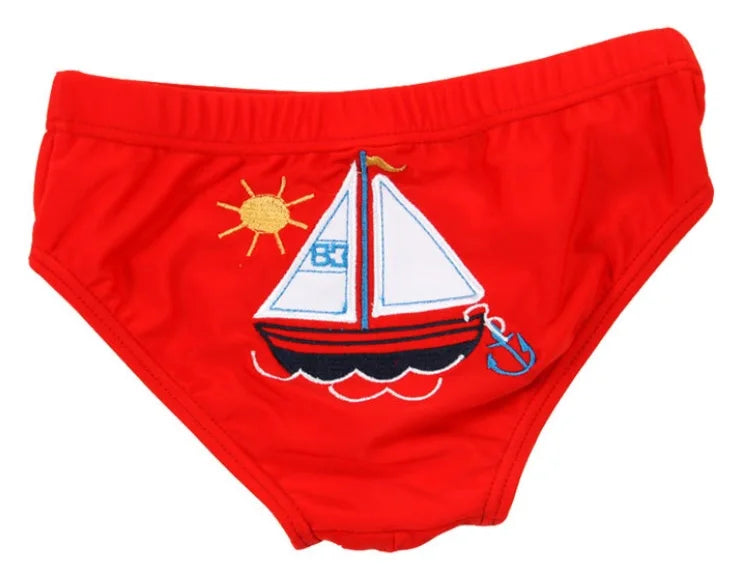 Baby girls swimwear bikini trunks Fish Flower Children Swimsuits Baby swim diaper Underpant Kids bathing Clothes Suit