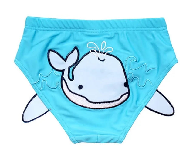 Baby girls swimwear bikini trunks Fish Flower Children Swimsuits Baby swim diaper Underpant Kids bathing Clothes Suit