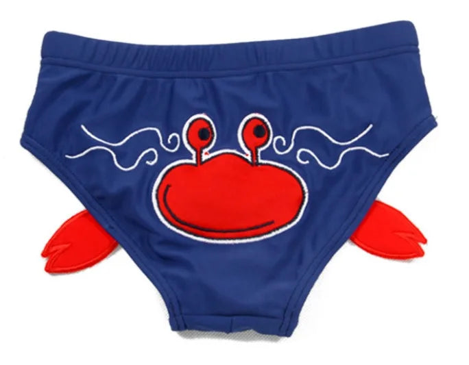 Baby girls swimwear bikini trunks Fish Flower Children Swimsuits Baby swim diaper Underpant Kids bathing Clothes Suit