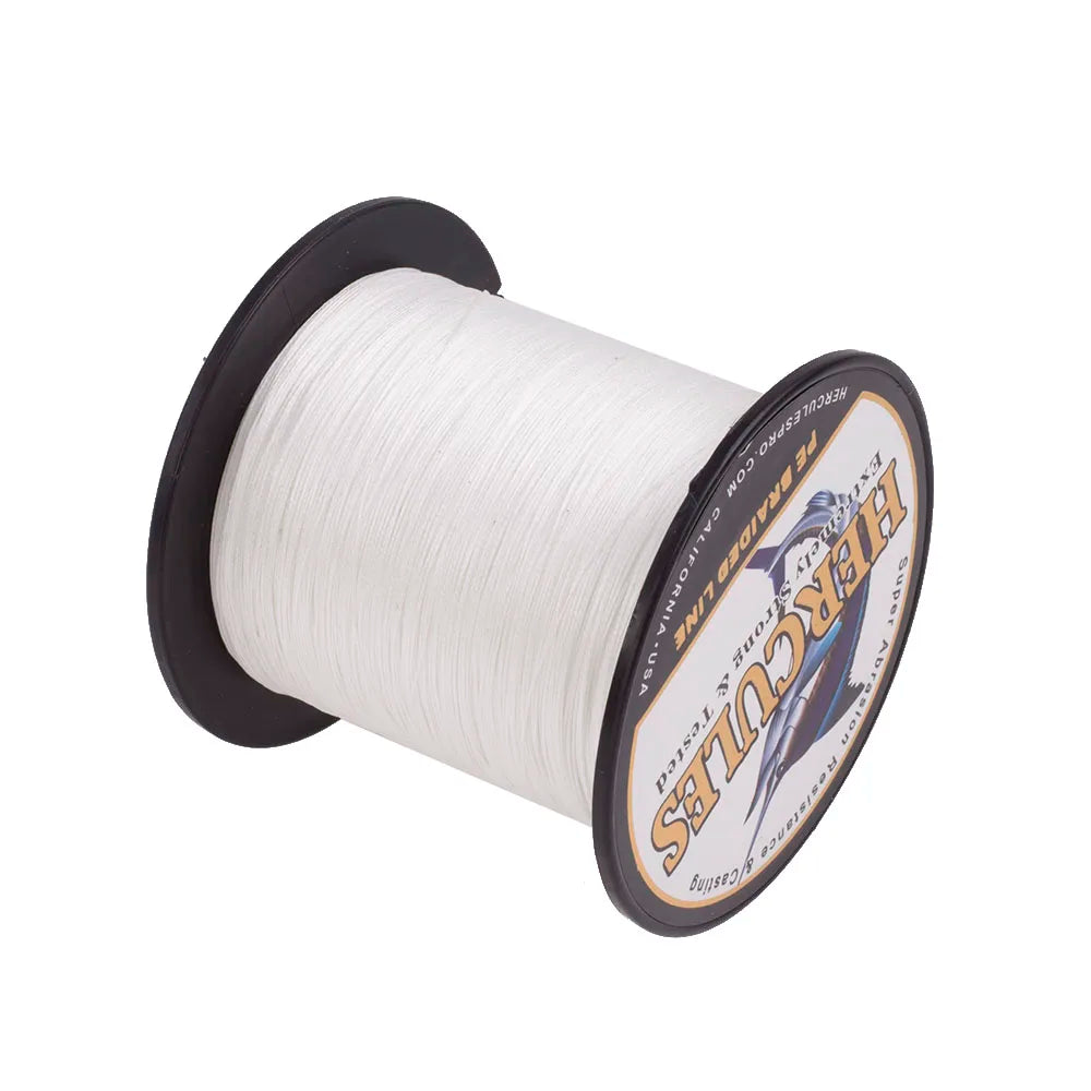 Hercules Multifilament Fishing Line 4 Strands Braided Cord 1000M Weave Saltwater 6-100LB PE Wire Pesca Russia Gifts For Men