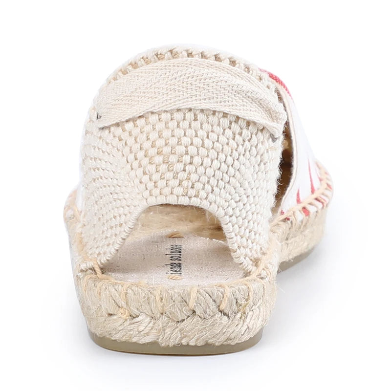 Sapatos Mulher Sandals Summer Womens Espadrilles Rubber Sole Flatform Cross-strap Casual Lace-up Gingham Fashion Flat With