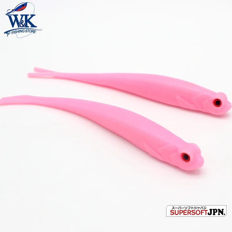 Fishing Tackle   13 cm Soft Fishing Lure   Drop Shot Rig Worm Bait  5 pcs pk  Pin Tail and Fork Tail Soft Bait