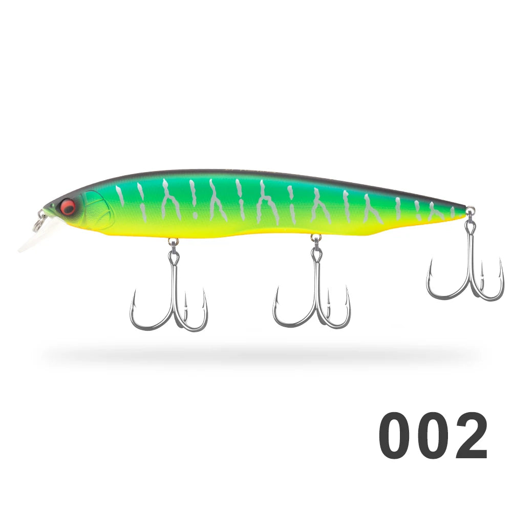 D1 Flat-sided Jerkbait 160mm 30g Floating Wobblers of Pike Sea Fishing Depth 0.8 - 1.2m Sinking Lure 32g 33g Good Baits DT5012