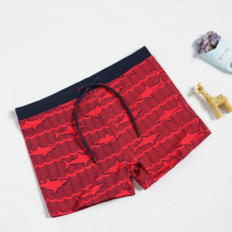 9 Styles Print Boys Kids Swim Trunks Shorts 3 Colors Bandage Kids Swimsuit Boys Swimming Trunk Swimwear Summer Bathing Suit A108