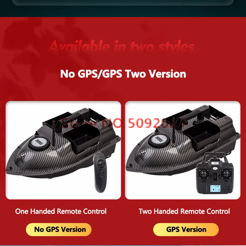 16Point GPS Dual Position Fixed Speed Cruise RC Fishing Bait Boat 2KG 500M 3-Hopper 16 Point GPS Nesting Boat Fish Finder VS V18