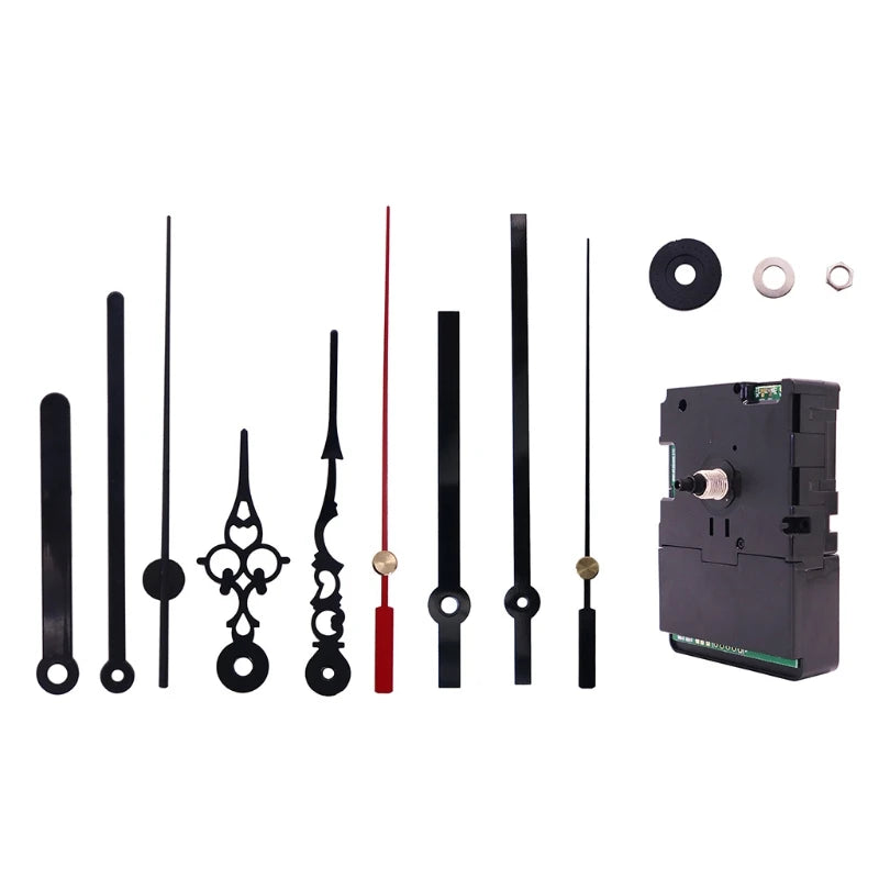 Smart WiFi Clock Movement Kits, Automatic Time Adjustment, Mute, Home Clocks Decorations, DIY Accessories
