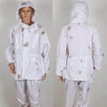 Hunting Clothes White Snow Ghillie Suits  Camouflage Clothing Jacket And Pants Set