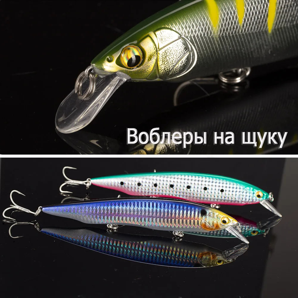 D1 Flat-sided Jerkbait 160mm 30g Floating Wobblers of Pike Sea Fishing Depth 0.8 - 1.2m Sinking Lure 32g 33g Good Baits DT5012
