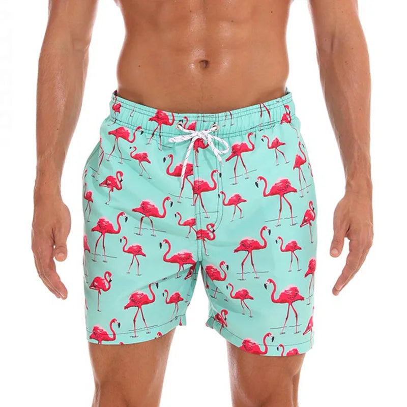 DATIFER 2026 Summer Men's Sports Short Beachwear Shorts Para Hombre Surfing Swimming Trunks Bathing Fitness Swimsuits