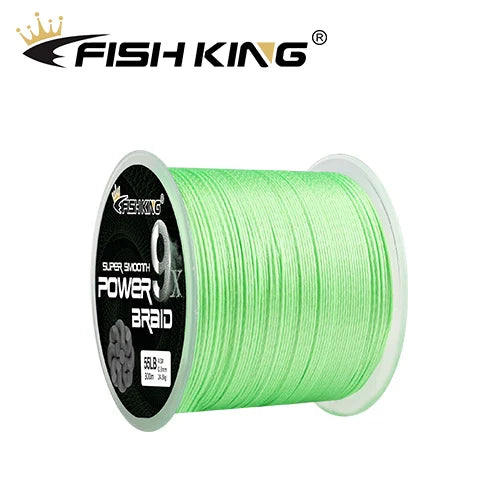 NGB 100M 9 Strands Multifilament Braided Fishing Line 20-100LB Multicolor PE Line Fly Fishing Cord