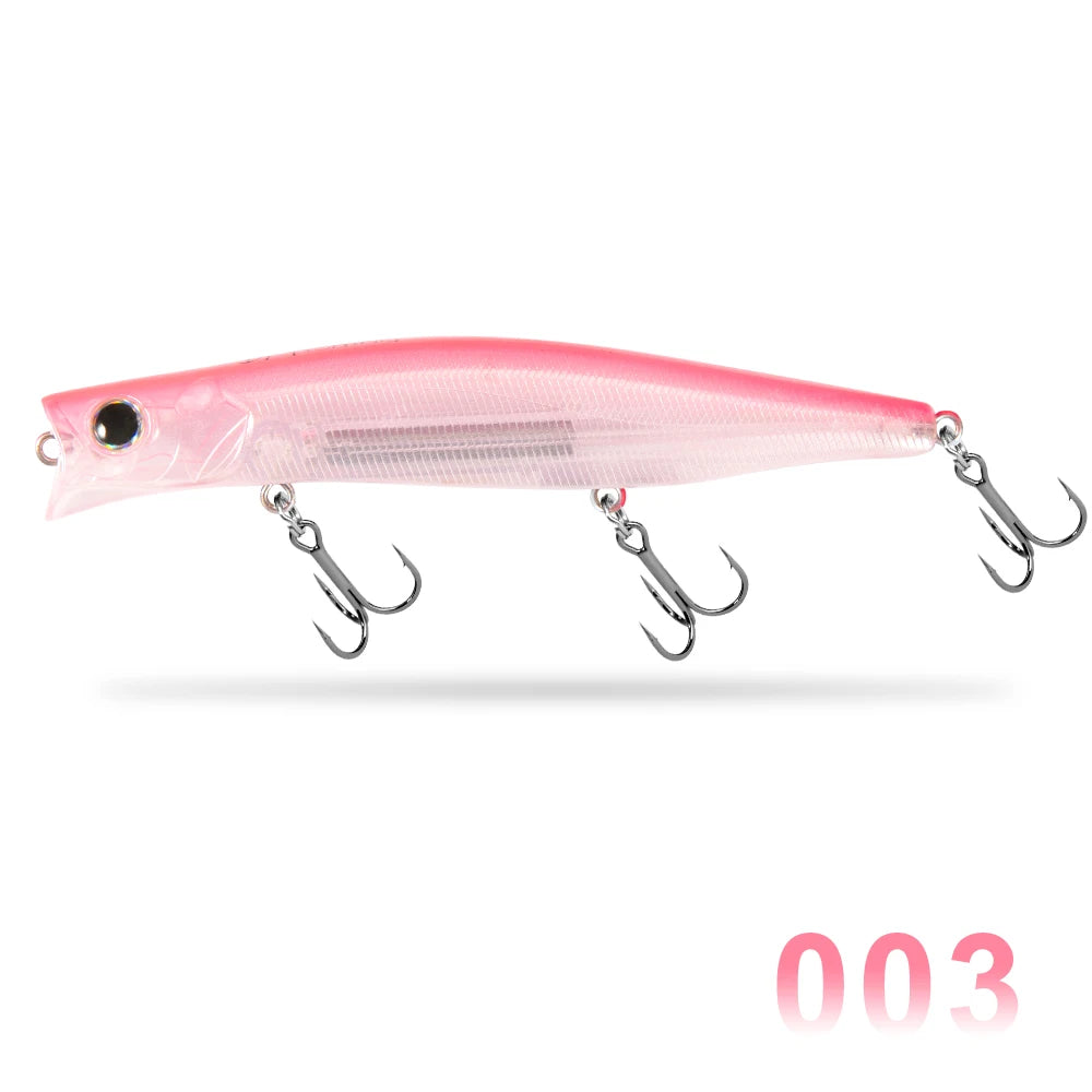 D1 Topwater Poppers Fishing Lures KAGELOU 124F/100F Surface Hard Baits Saltwater Wobblers Seabass Pike Pesca 2020 Fishing Tackle