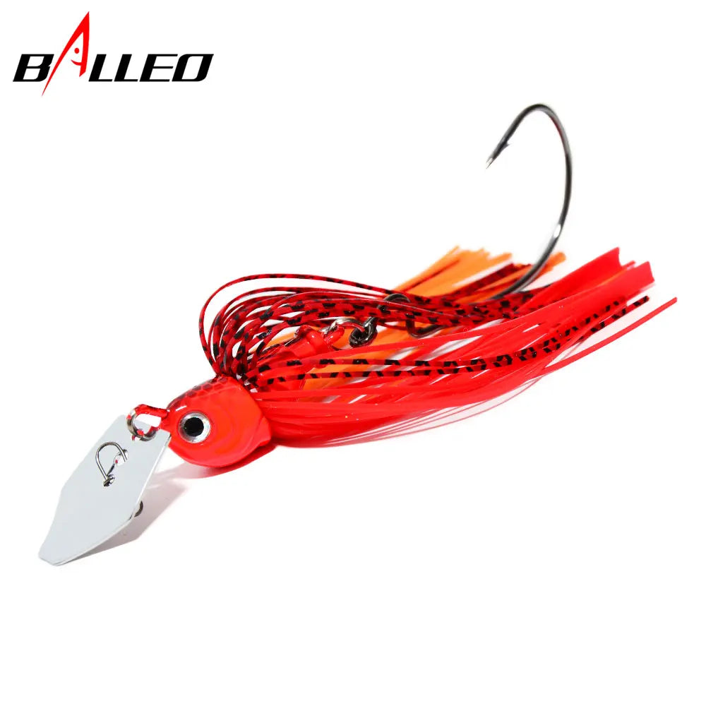 13g/16g/19g  Fishing Lure  Spinner Bait Wobbler Buzzbait Chatte Bait Artificial rubber Skirt Chatter bait For Bass