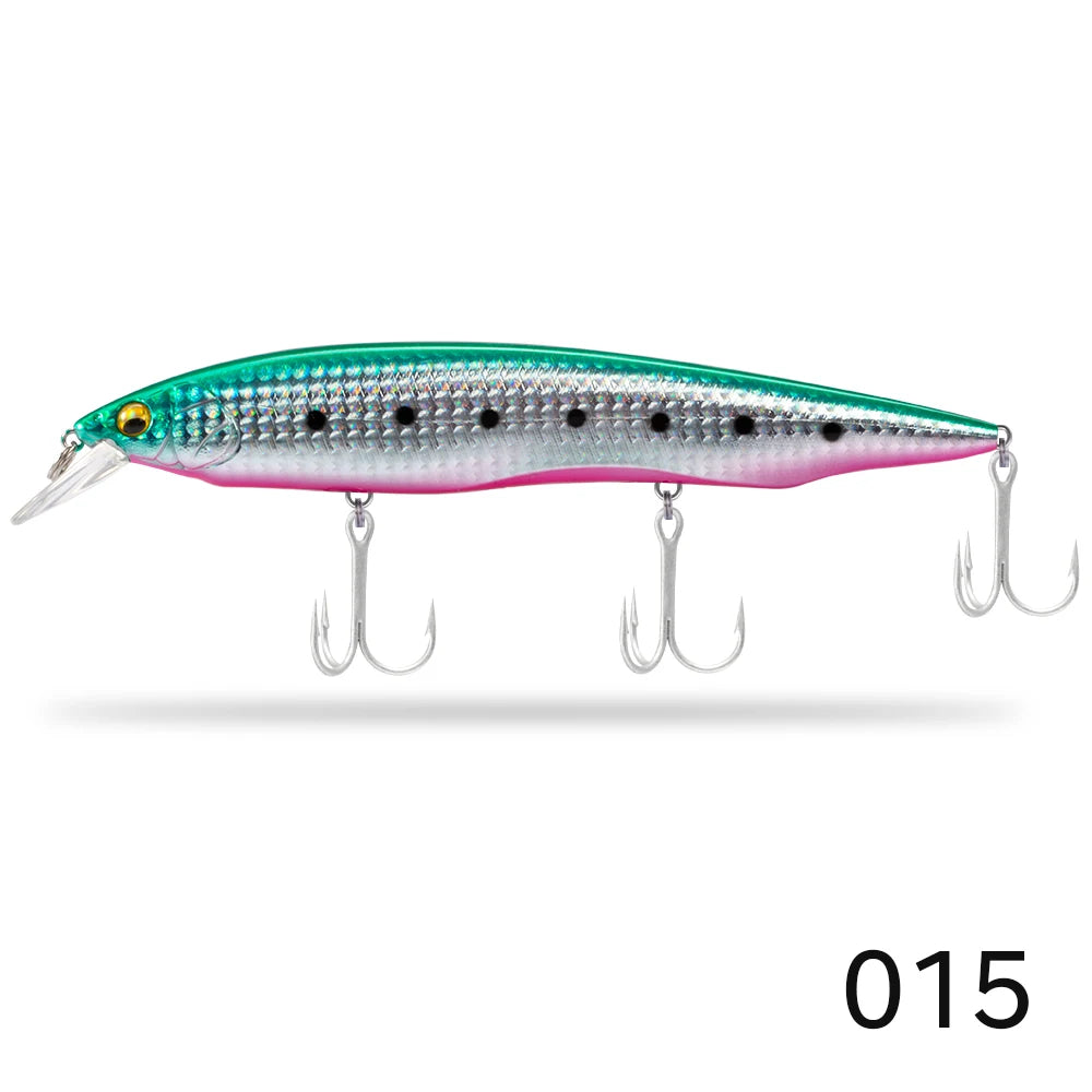 D1 Flat-sided Jerkbait 160mm 30g Floating Wobblers of Pike Sea Fishing Depth 0.8 - 1.2m Sinking Lure 32g 33g Good Baits DT5012