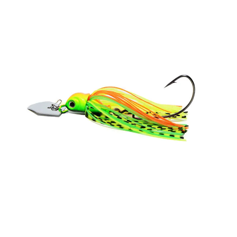 13g/16g/19g  Fishing Lure  Spinner Bait Wobbler Buzzbait Chatte Bait Artificial rubber Skirt Chatter bait For Bass