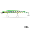 D1 Sea Fishing Minnow Lure 190mm 36g Trolling Sinking Depth 0.6-0.9m Long Jerkbait Saltwater Wobblers For Seabass Tuna Barracuda