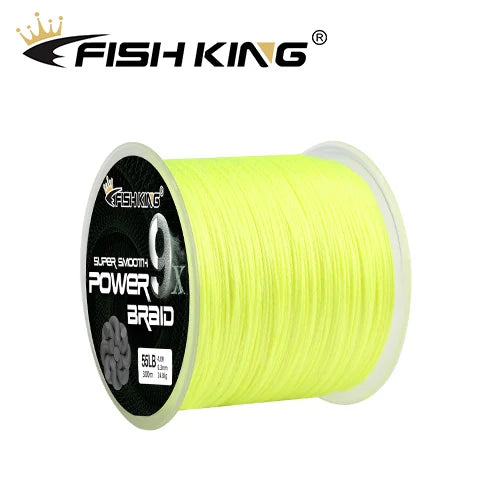 NGB 100M 9 Strands Multifilament Braided Fishing Line 20-100LB Multicolor PE Line Fly Fishing Cord