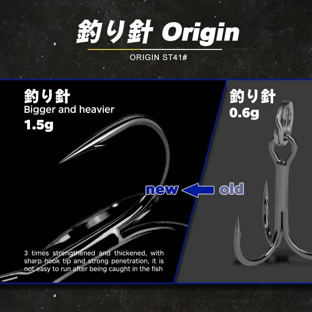 D1 Sea Fishing Minnow Lure 190mm 36g Trolling Sinking Depth 0.6-0.9m Long Jerkbait Saltwater Wobblers For Seabass Tuna Barracuda
