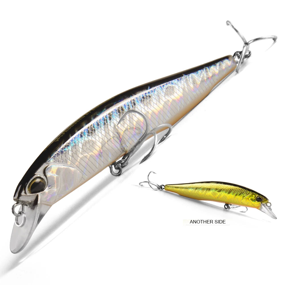 Bearking 10cm 15g hot model fishing lures hard bait 14color for choose minnow quality professional minnow depth0.8-1.5m