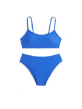 2025 Girl's Two Piece Swimsuit Big Kids Bathing Suits Girls Sport High Waist Bikini Set Bathing Suit Kids Bathing Swimsuit