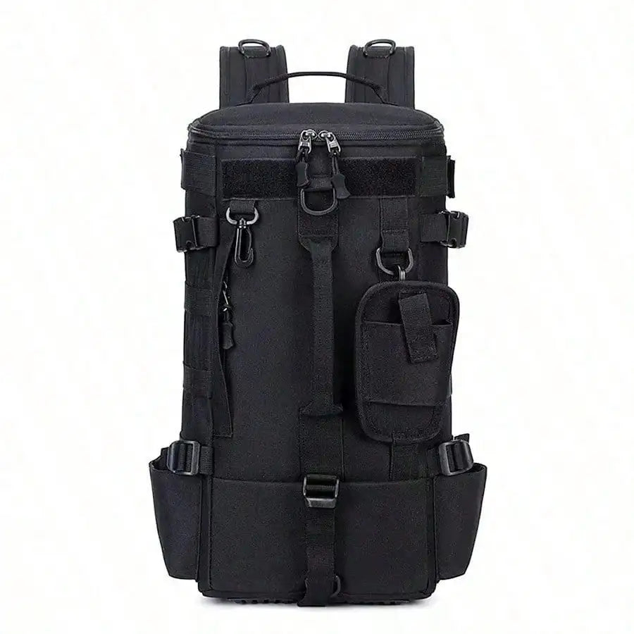 Fishing Tackle Bag with Rod Holders, Large Storage, Tackle Box Backpack for Carrying Fishing Gear and Equipment, Gifts for Men