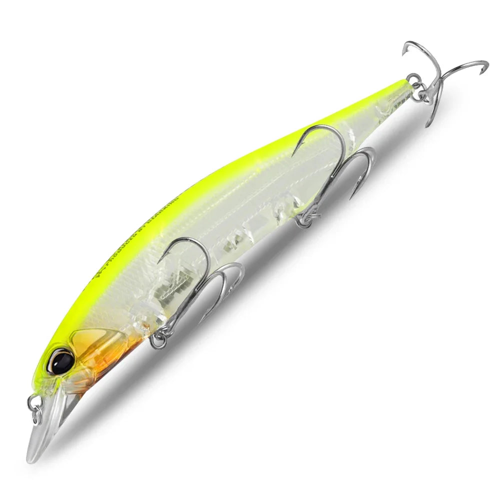 BEARKING 12cm 18g hot model fishing lures hard bait 10color for choose minnow quality professional minnow depth1-1.8m