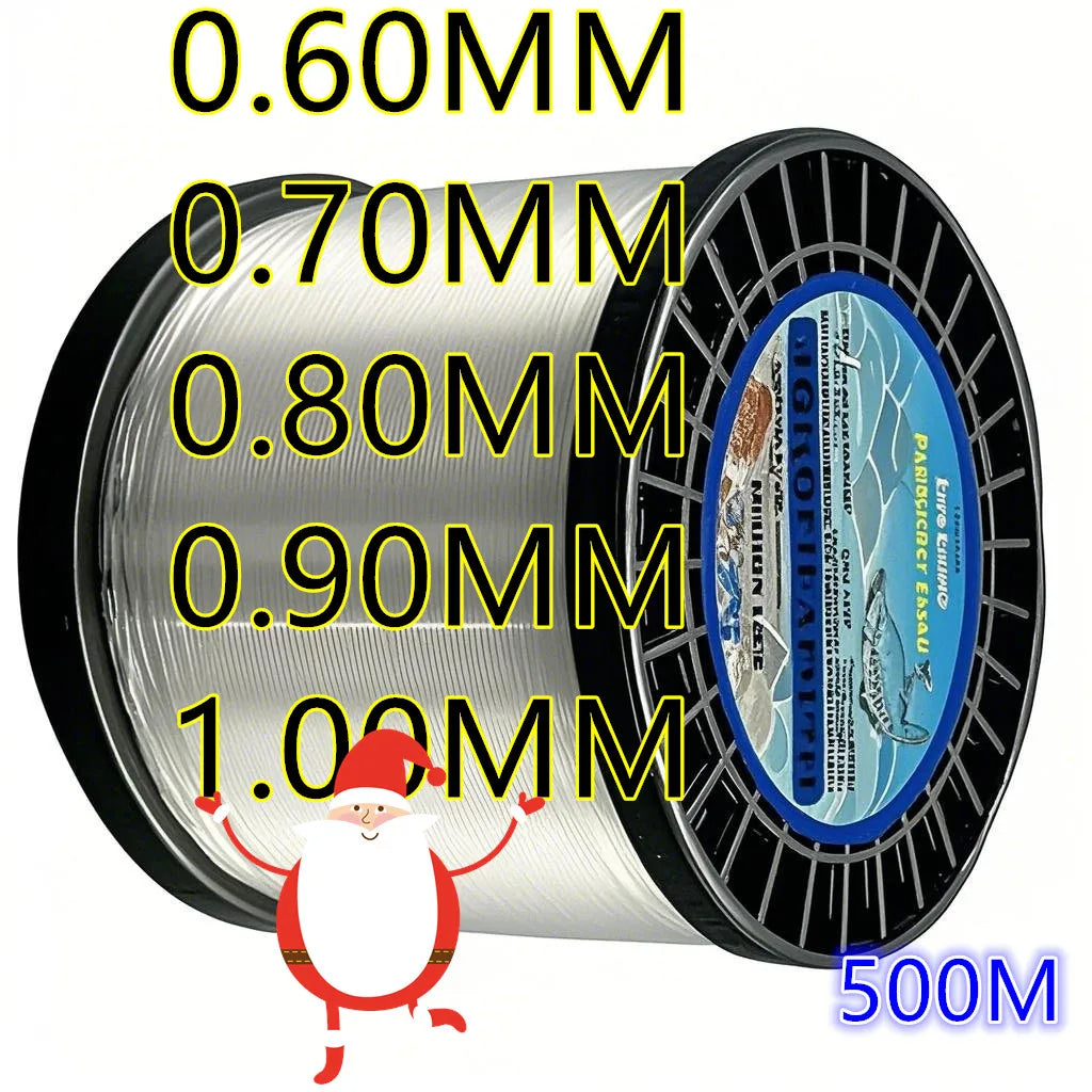 Fishing Line 500m Monofilament Nylon Sea Fishing Boat Fishing Big Fish Shark Line Freshwater Saltwater Fishing Supplies